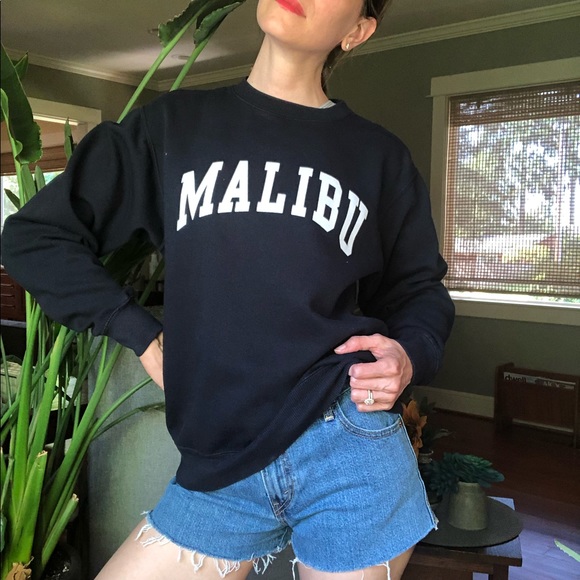 blue malibu sweatshirt